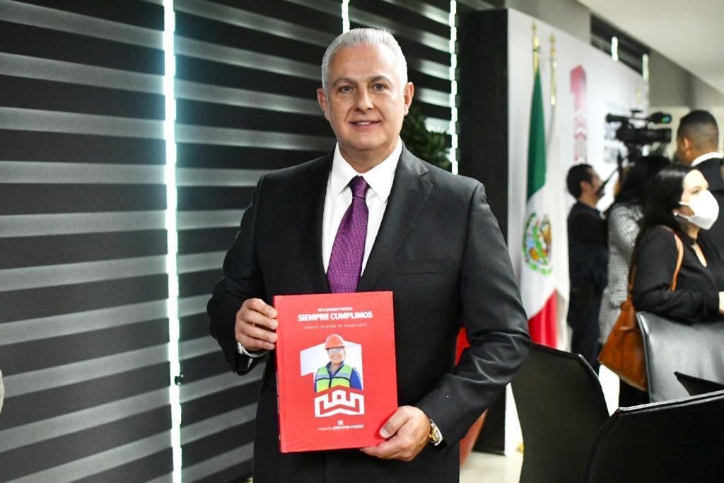 <strong>Román Alberto Cepeda González entrega primer informe de resultados al Cabildo de Torreón</strong>
