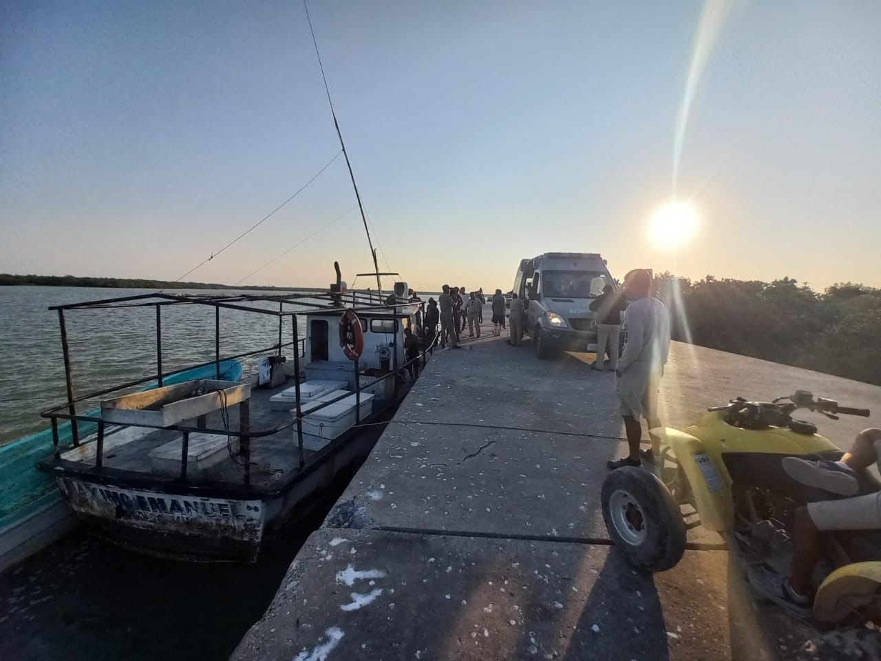 Auxilia Guardia Estatal a náufragos en La Pesca