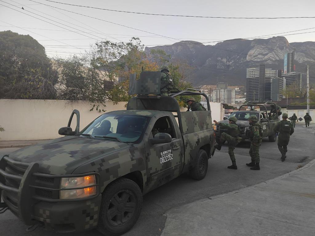 Refuerza Santa Catarina seguridad en colaboración con Nuevo León y ejército