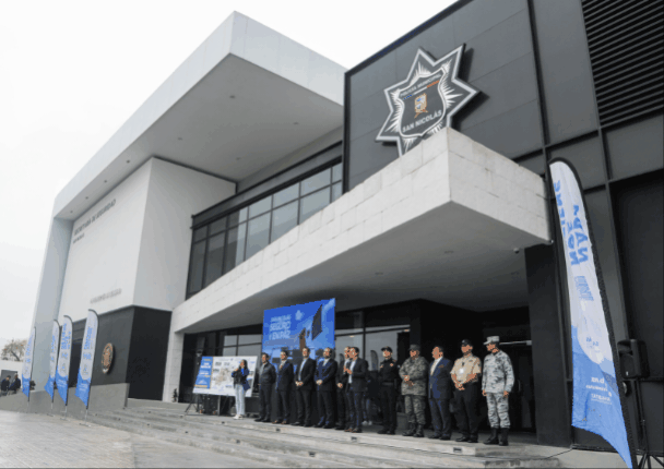 Inaugura San Nicolás nuevo edificio de seguridad
