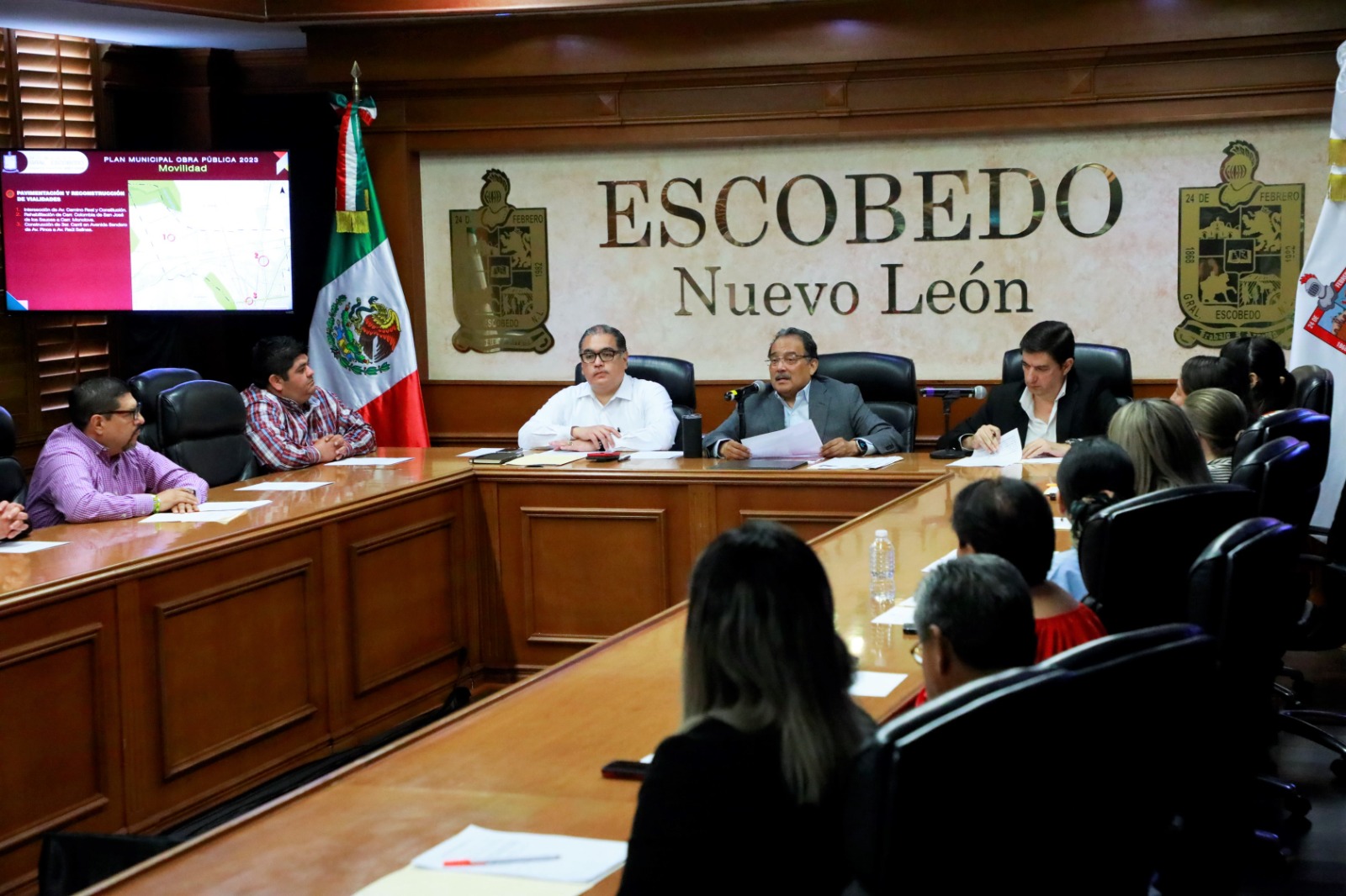 Anuncia Mijes inversión de 924 millones de pesos en 110 obras para Escobedo