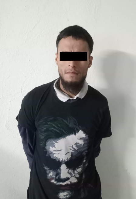 Logran captura de asaltante gracias a chat de seguridad en Santa Catarina