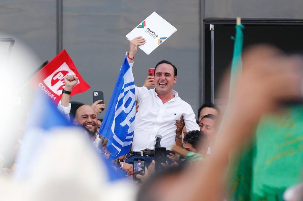 Se registra Manolo Jiménez por la Alianza Ciudadana por la Seguridad para Gobernador de Coahuila
