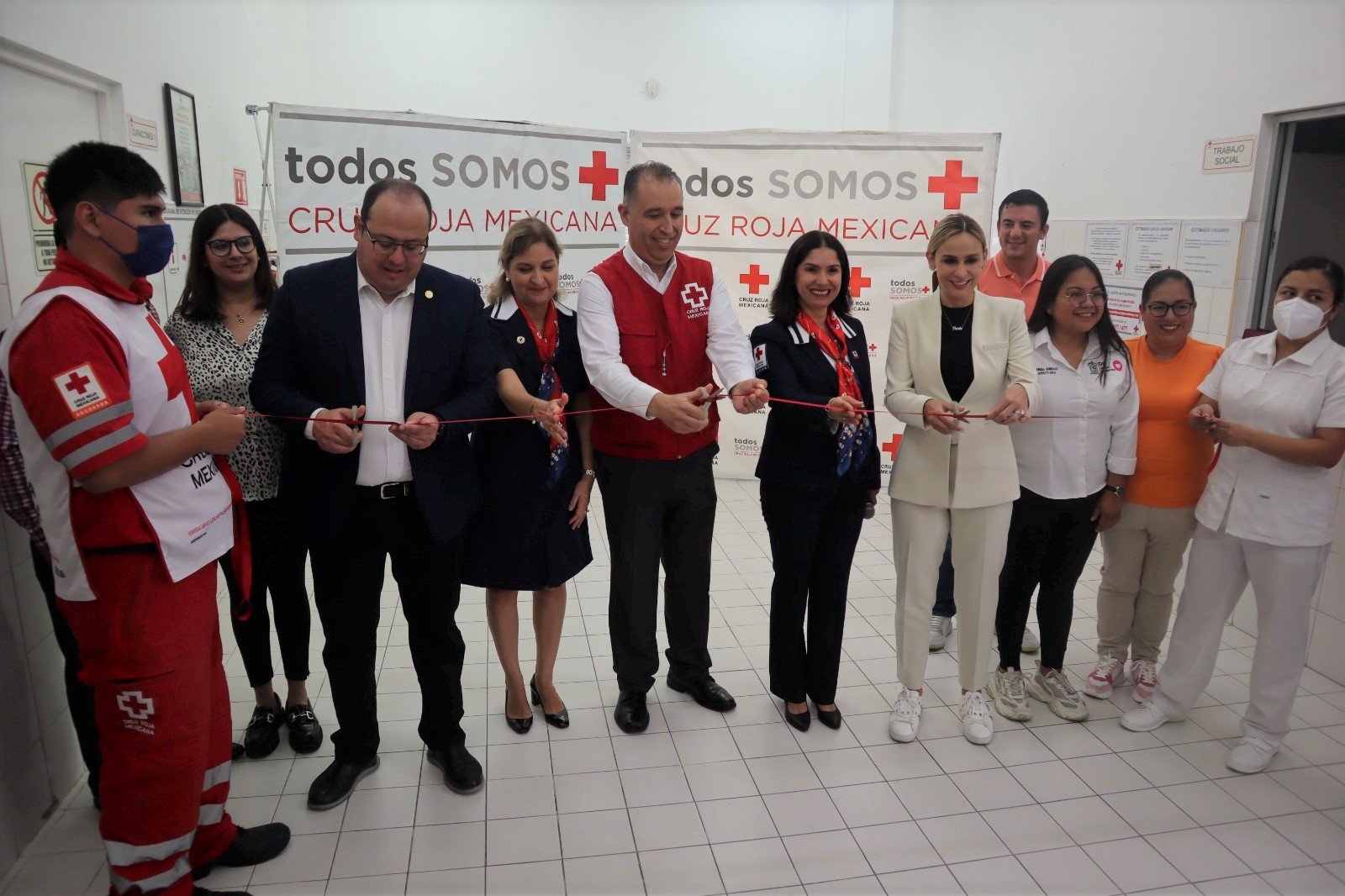 Reabren en Santa Catarina unidad médica de la Cruz Roja