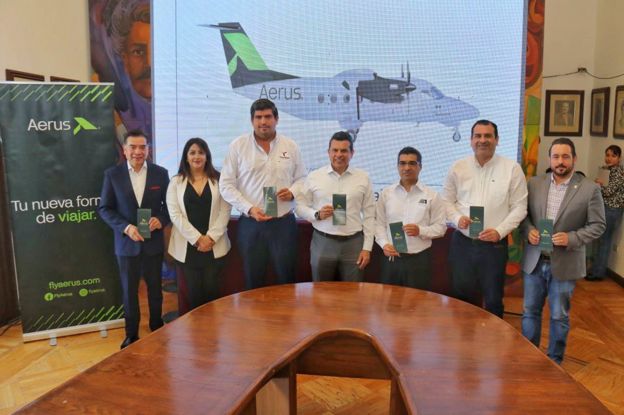 Abrirá Aerus vuelo Cd. Victoria-Monterrey el 27 de Abril