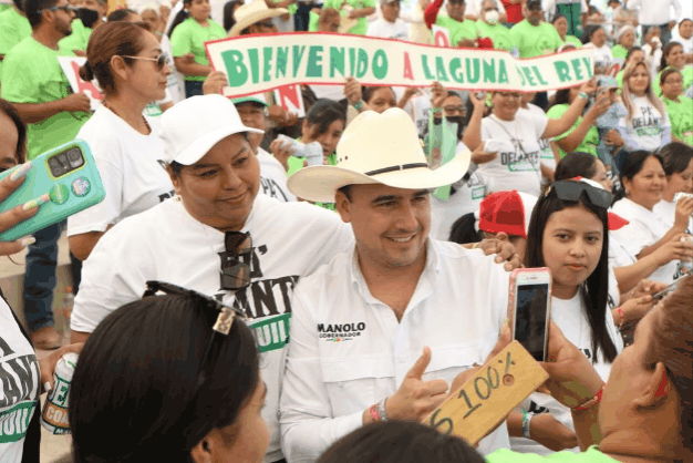 Lleva propuestas Manolo Jiménez a los 38 municipios de Coahuila