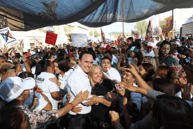 Vamos juntos pa’ delante por la grandeza de Coahuila: Manolo Jiménez
