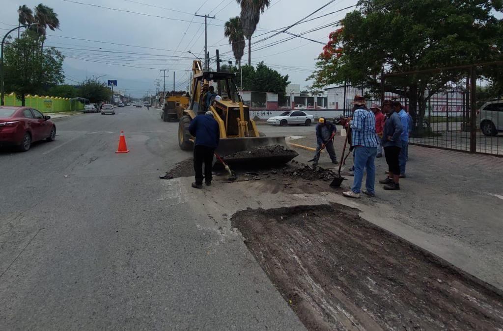 Intensifica Cd. Victoria arreglo de calles en la ciudad y ejidos