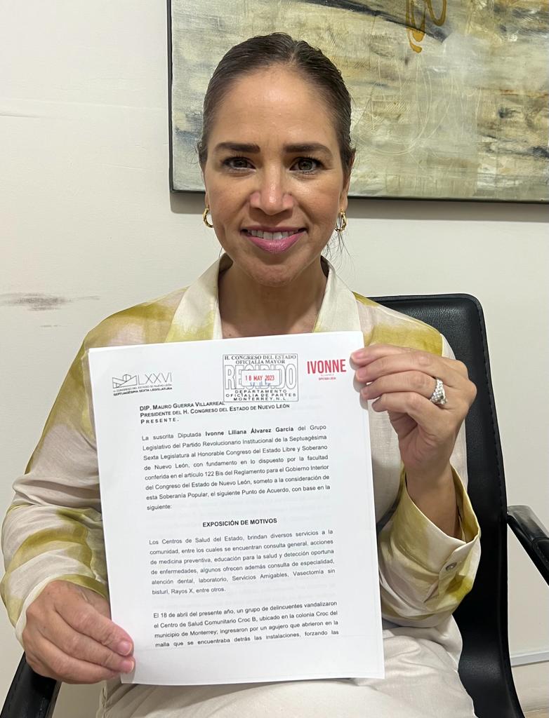 Solicita Ivonne Álvarez acelerar trabajos de rehabilitación del Centro de Salud Croc