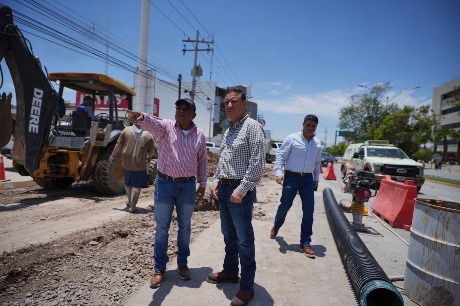 Revisa SIMAS Torreón trabajos de rehabilitación en colectores