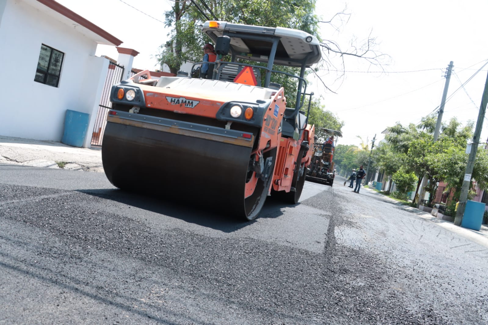 Avanzan en Juárez trabajos de repavimentación