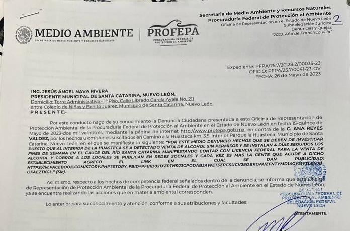 Investiga Profepa a Ana Reyes por asentamientos ilegales en La Huasteca