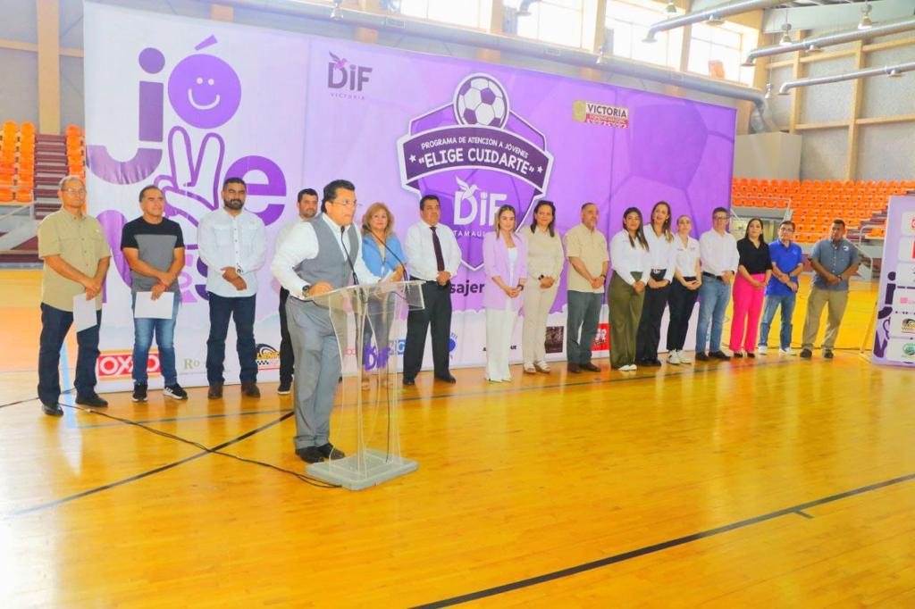 Premia DIF Victoria a campeones del torneo Fut7 “Elige Cuidarte”