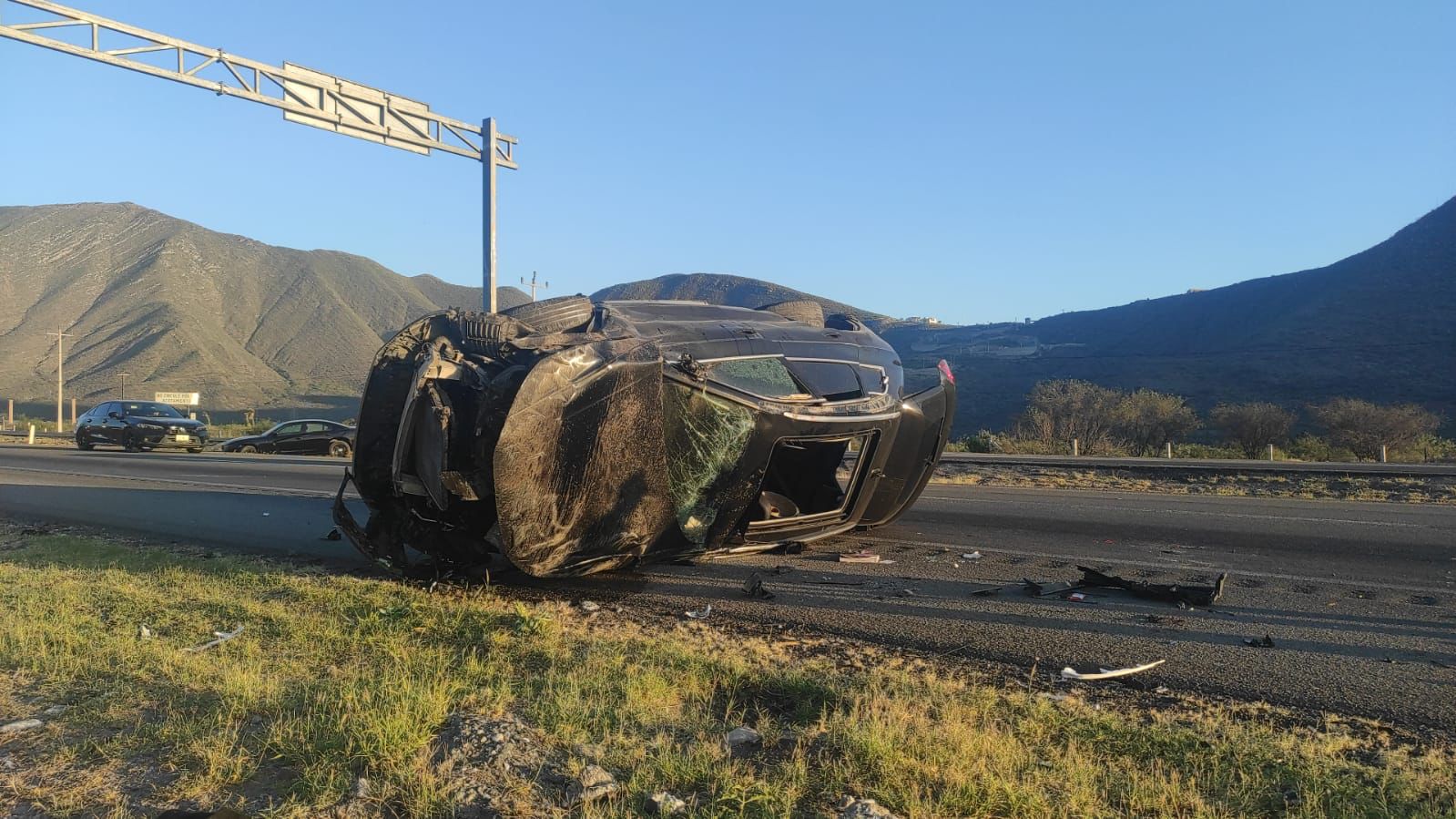 Policías de Santa Catarina aseguran arma en choque vial