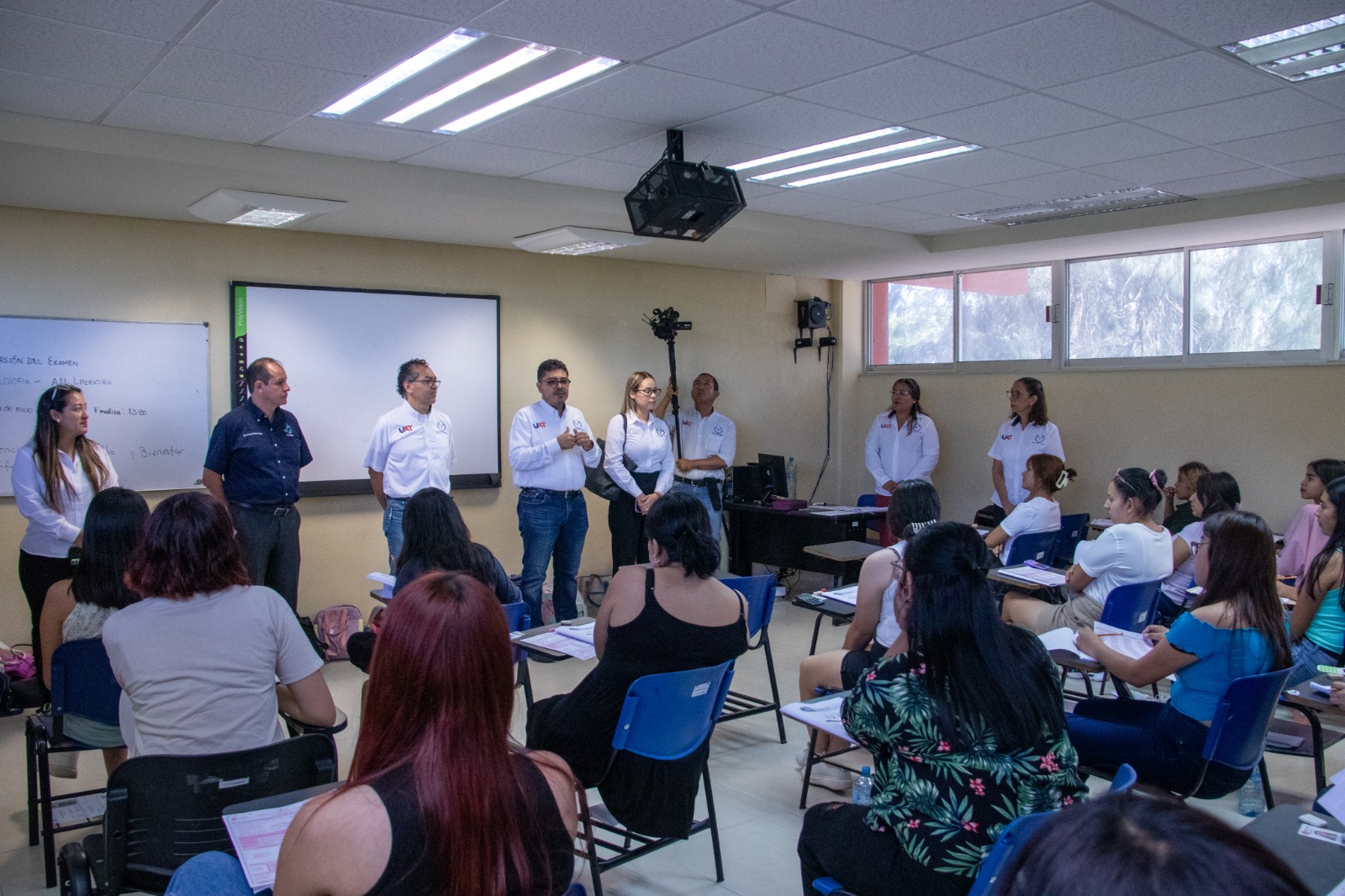 Aspirantes a ingresar a la UAT presentan examen Ceneval