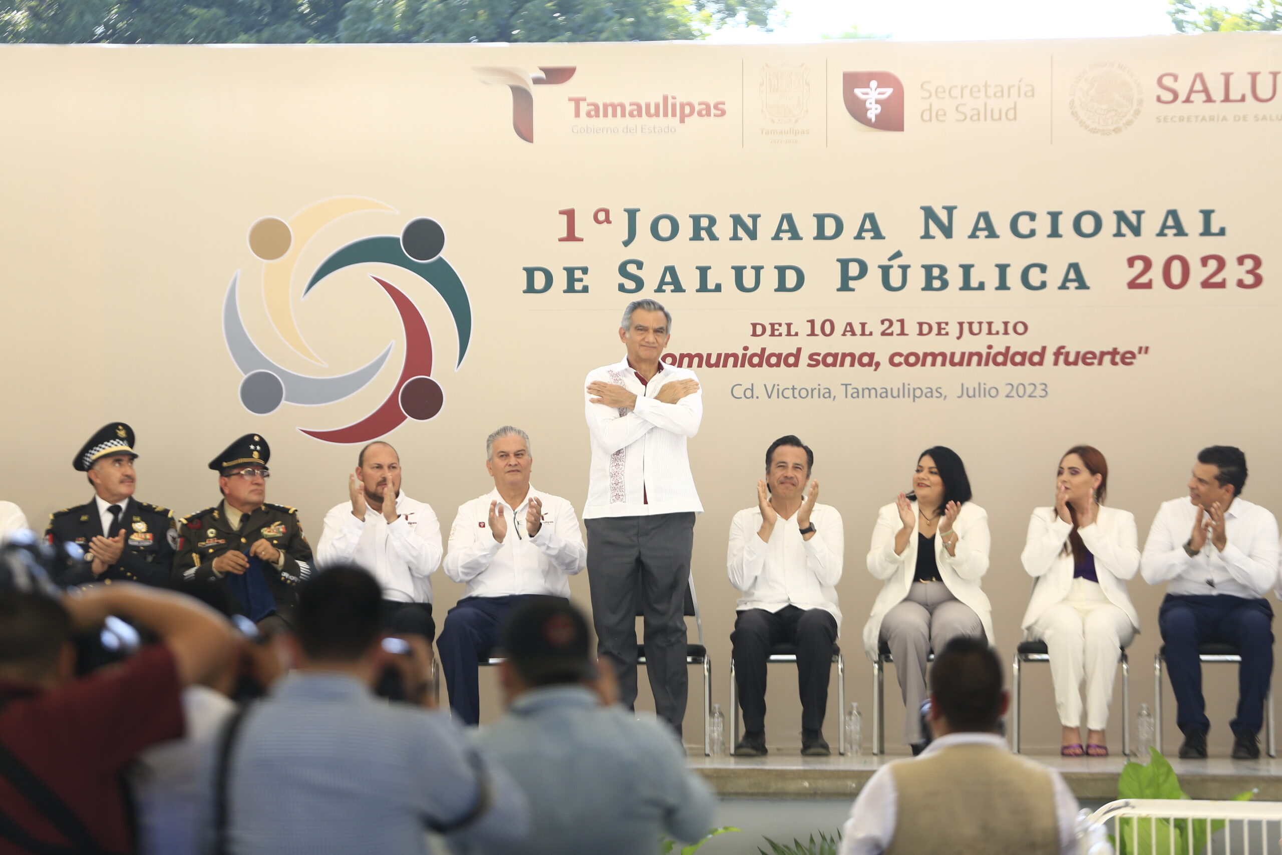 Inaugura Américo Villarreal primera jornada nacional de salud pública