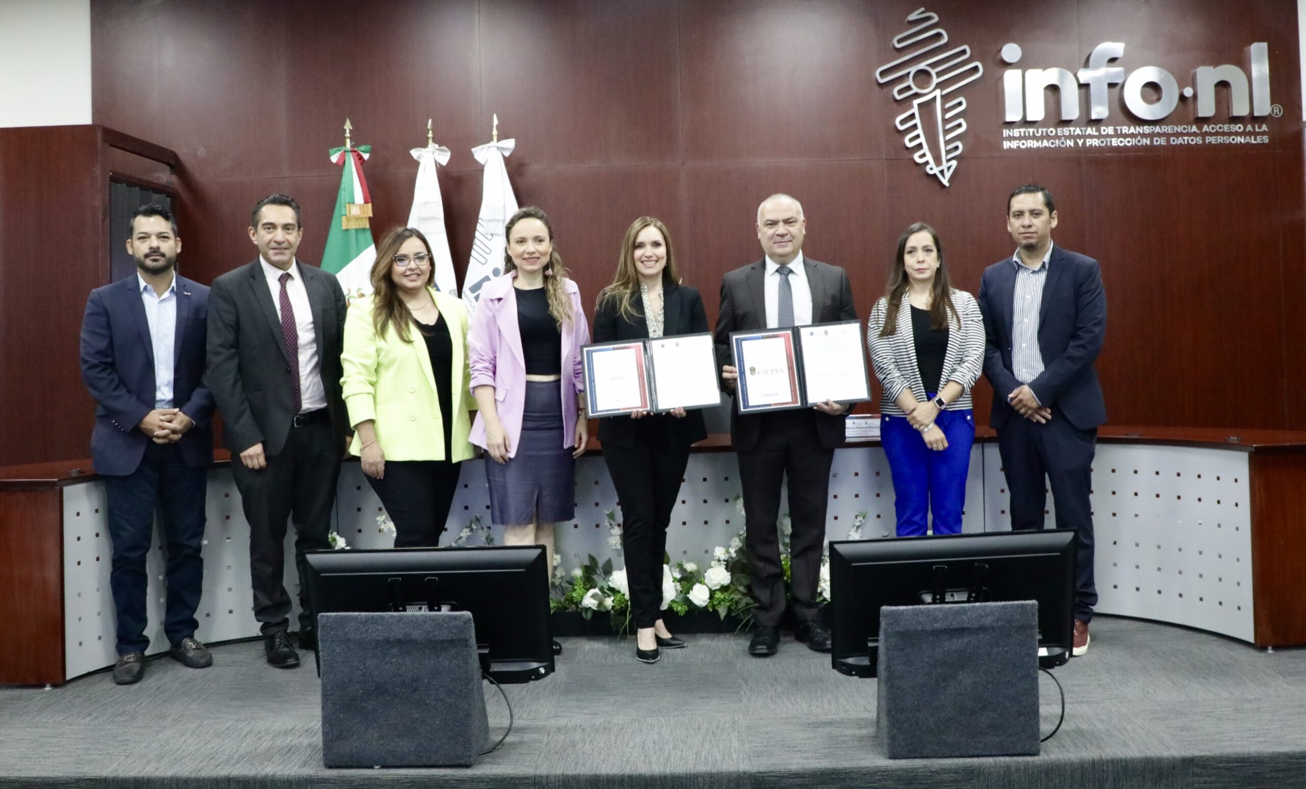 Firman convenio de colaboración INFONL y FACPYA