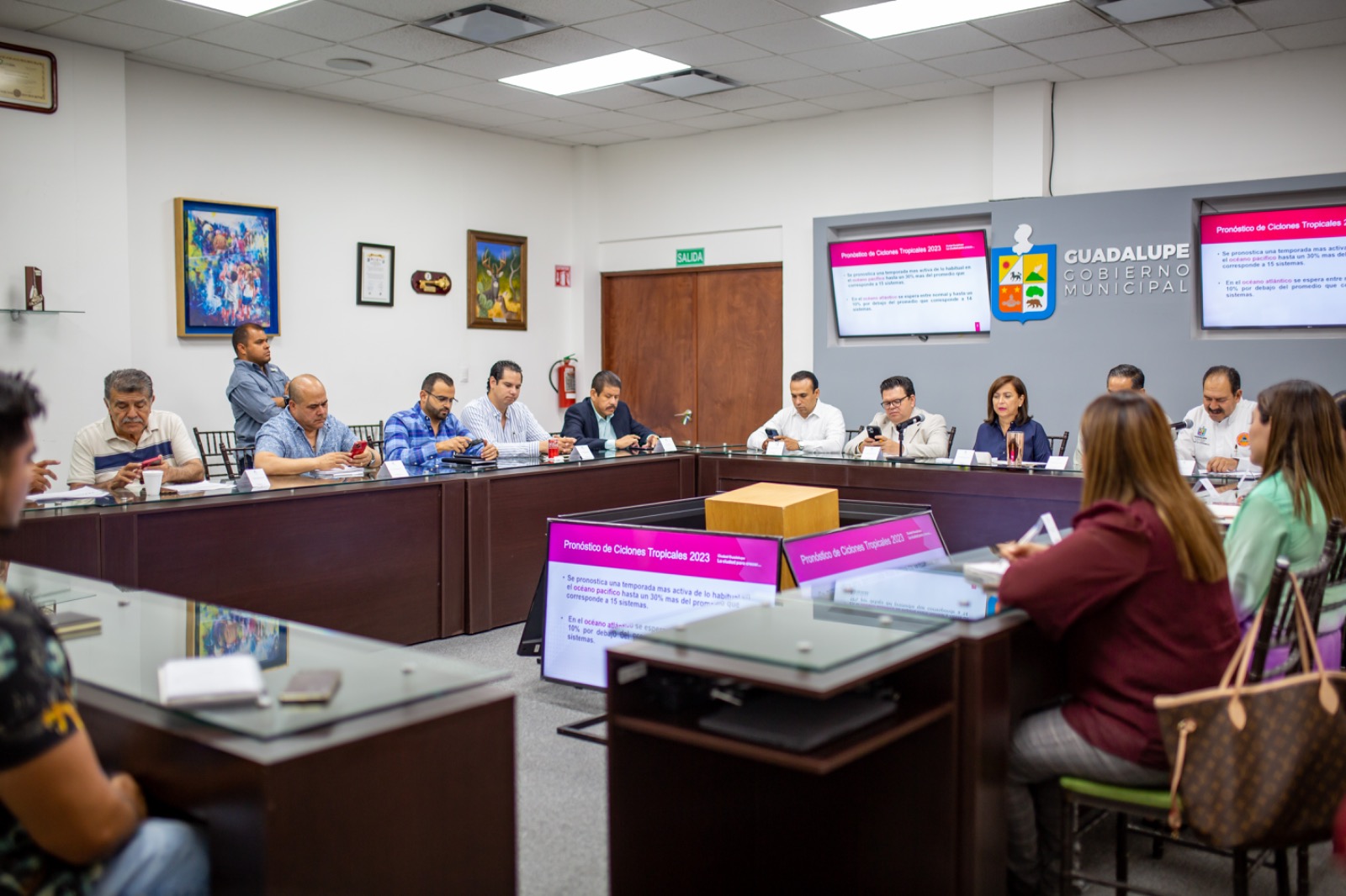 Alistan plan de contingencias por altas temperaturas y lluvias en Guadalupe