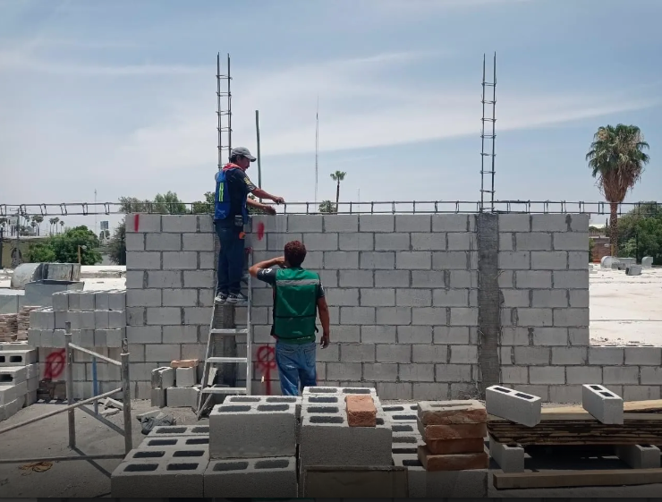 Reportan avances en trabajos del edificio del nuevo Centro de Justicia Municipal de Torreón