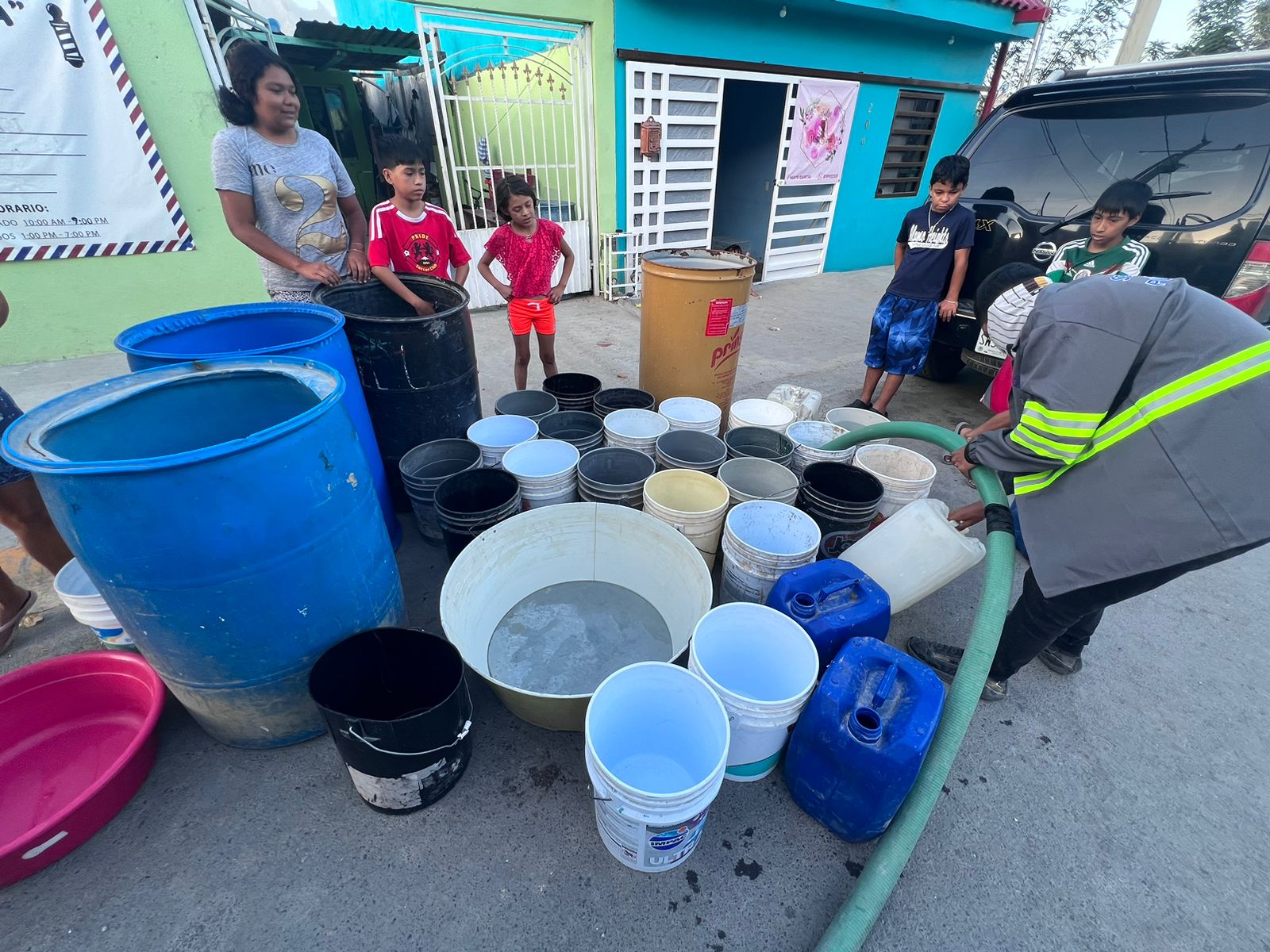 Sigue Gobierno de García atendiendo contingencia por falta de agua