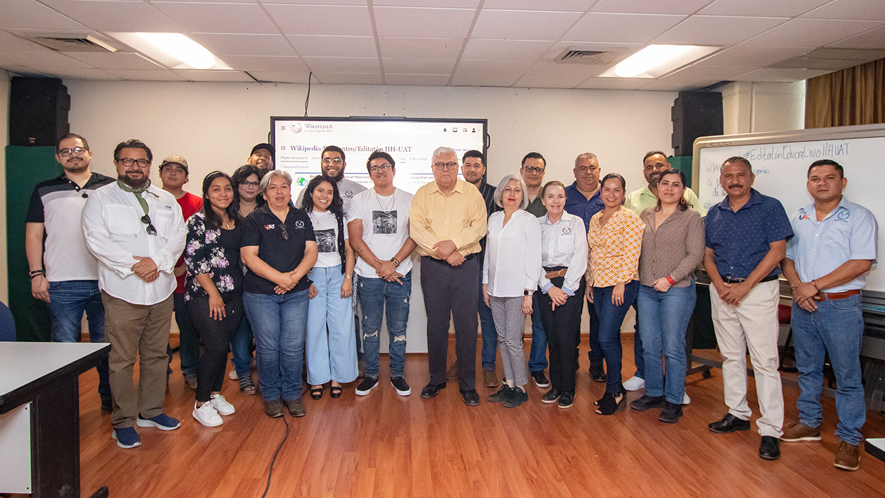 Colabora UAT con Wikipedia en la edición de contenidos para el capítulo Tamaulipas