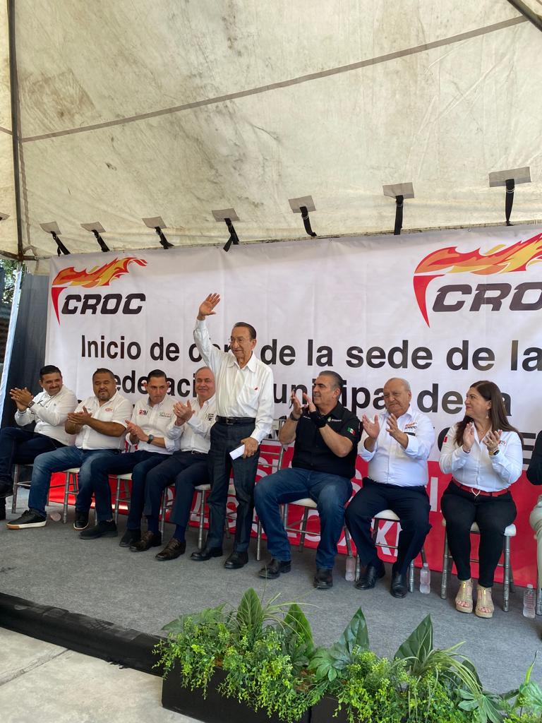 Arrancan nueva sede de CROC en Apodaca