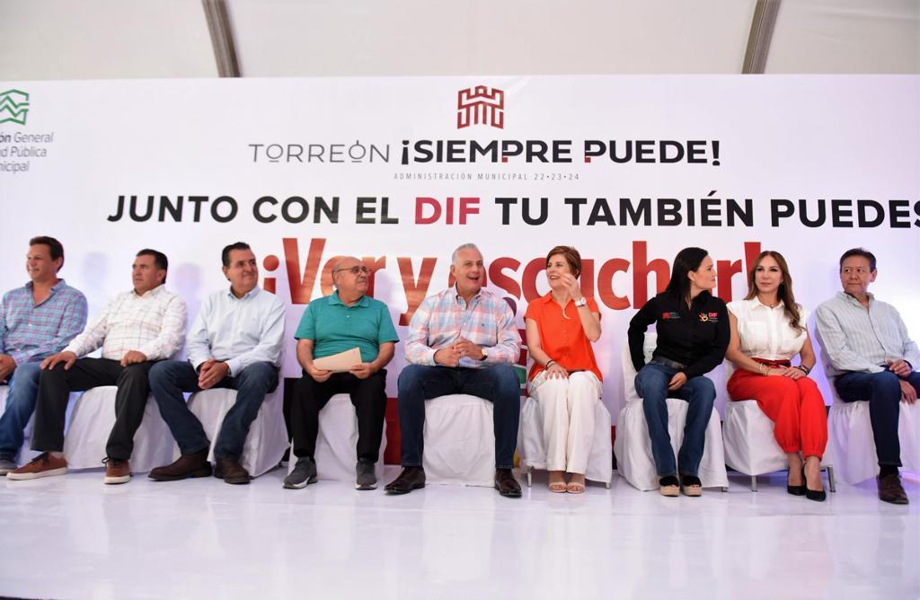 Román Alberto Cepeda González pone en marcha programa de salud visual y auditiva