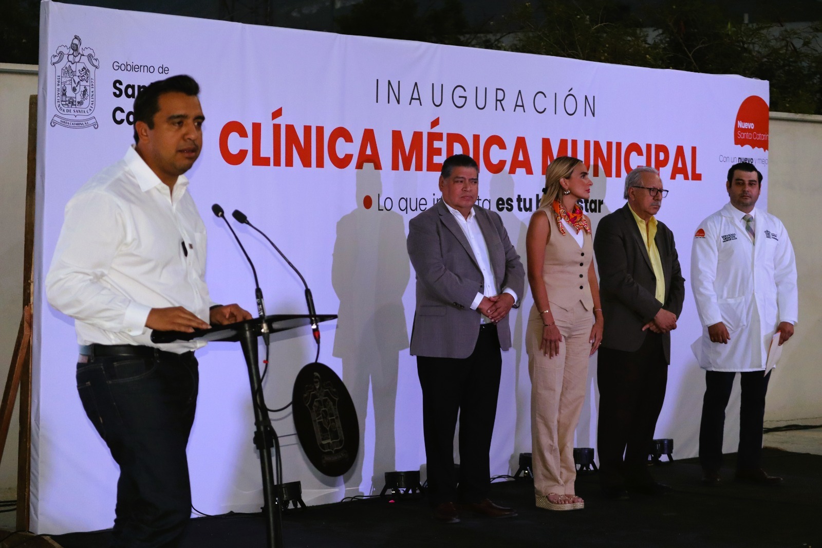 Inaugura Nava clínica médica municipal en Santa Catarina