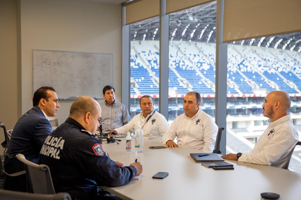 Reforzarán Guadalupe y Rayados corredores seguros alrededor del estadio