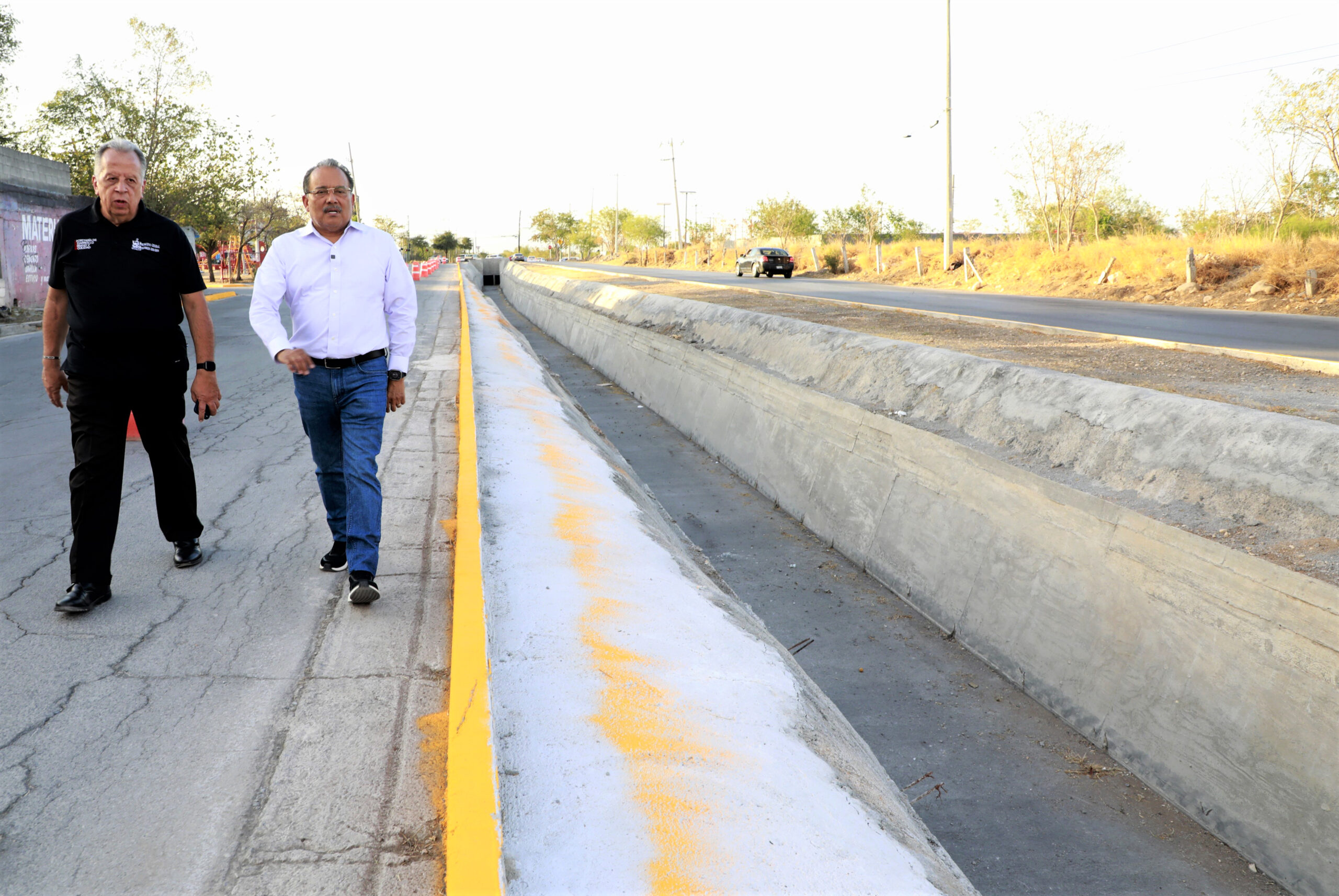 Inaugura Mijes sistema pluvial en Fomerrey 9 de Escobedo