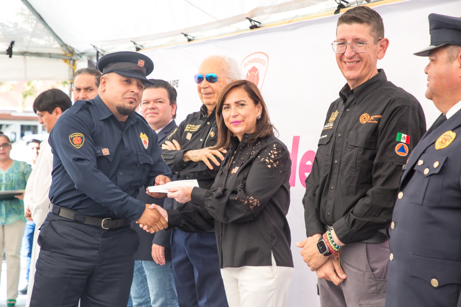 Reconoce Guadalupe labor de bomberos