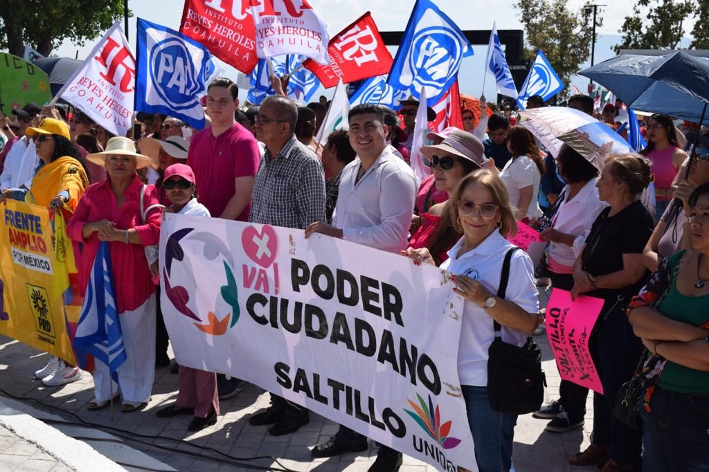 Frente Amplio Coahuila se declara listo; dan apoyo a Xóchitl Gálvez