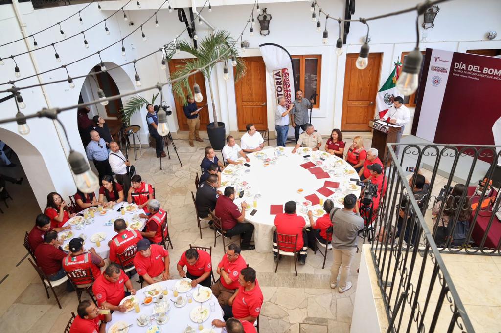 Reconoce Cd. Victoria el Día del Bombero