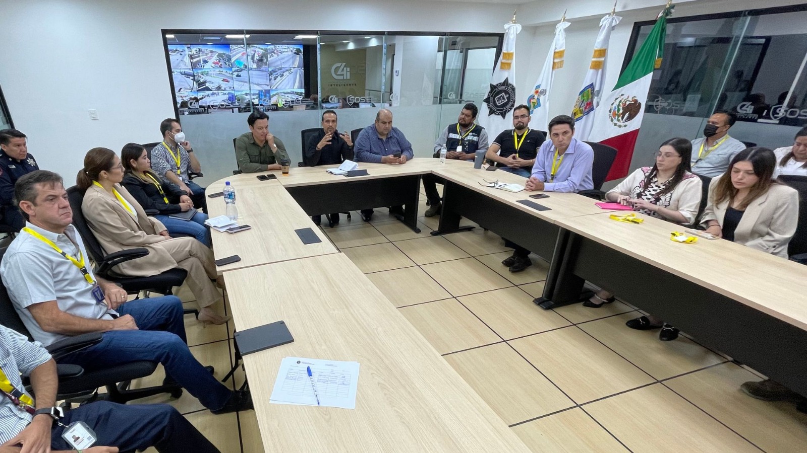 Pactan plan de seguridad conjunto empresas y municipio de Guadalupe