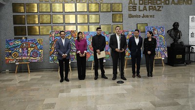 Inauguran exposición pictórica, en el marco de los 200 años del Congreso de Nuevo León