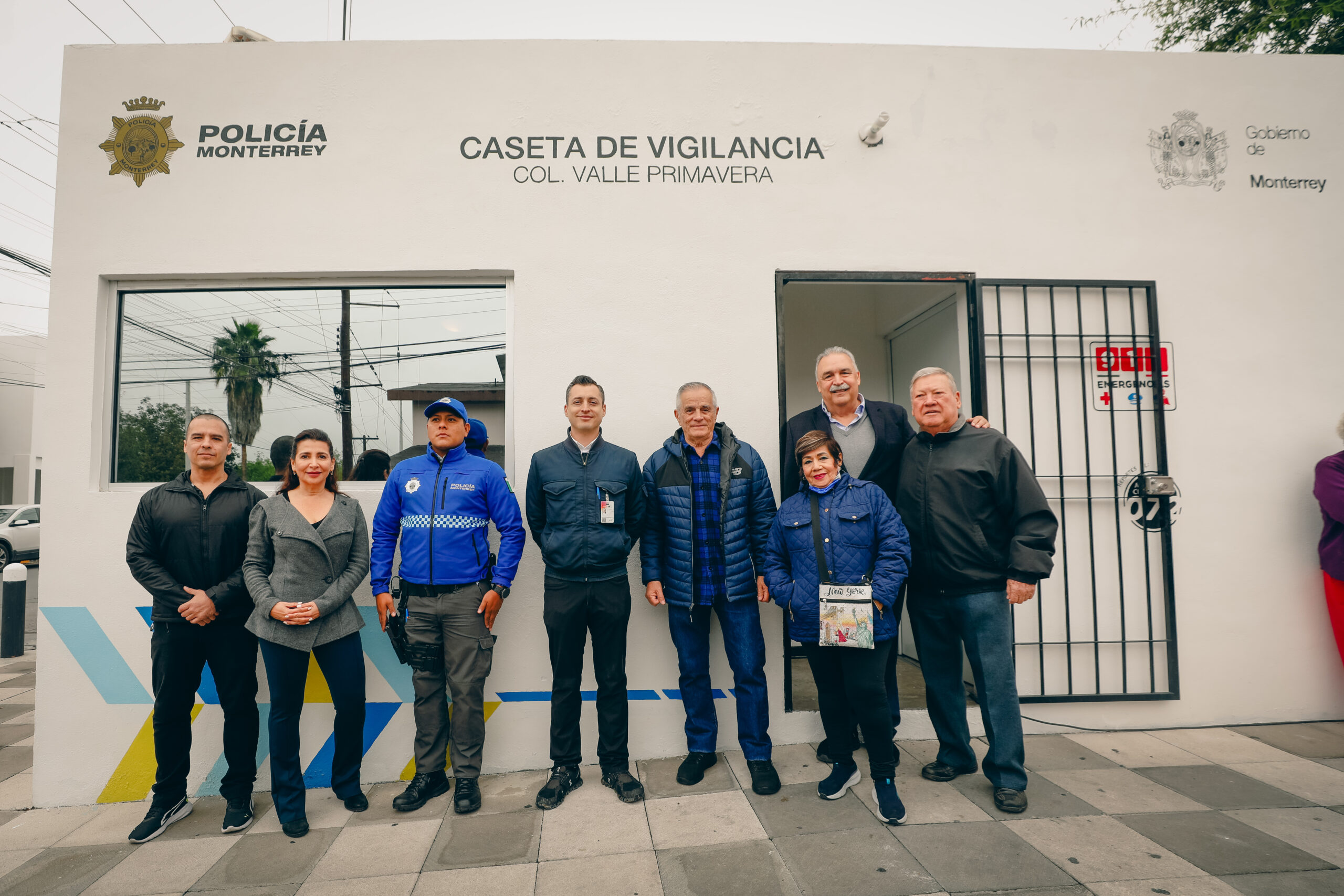 Moderniza Colosio caseta de seguridad en colonia Valle de Primavera