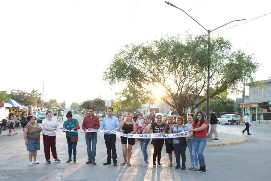 Estrenan juarenses 1.2 kilómetros de alumbrado público