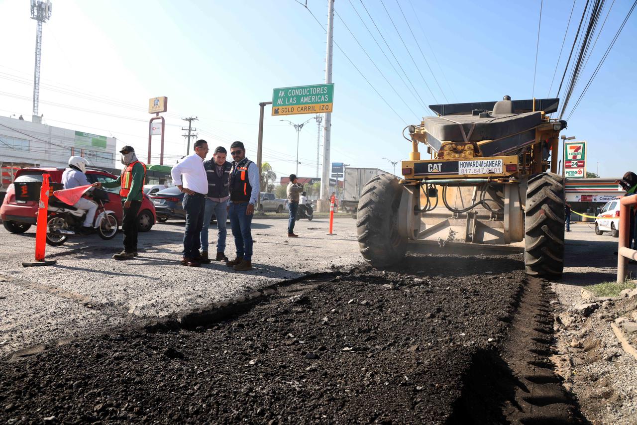 Invierte San Nicolás 25 millones en reconstrucción de vialidades; comienza en Av. López Mateos