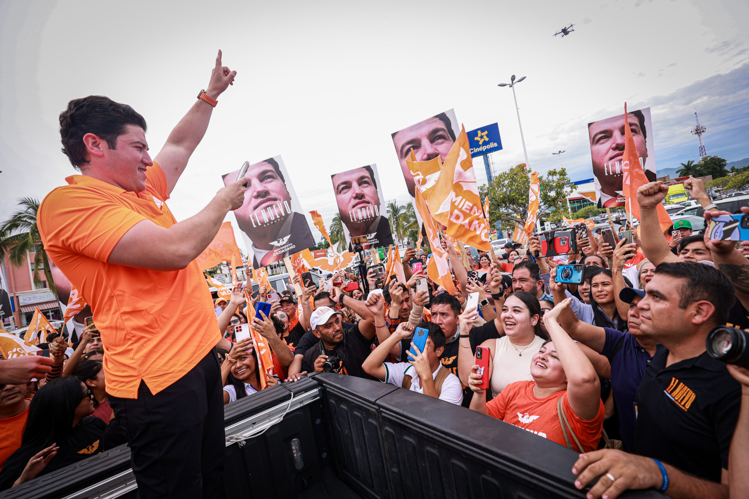 “Ya estamos en segundo lugar” Samuel García