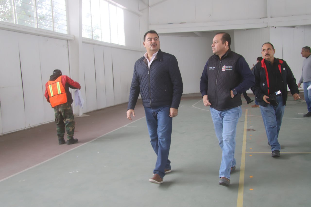 Arranca Carlos Guevara en García segunda etapa de renovación del gimnasio