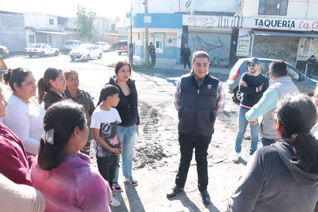 Reconstruye Paco Treviño arterias viales en Colonias de Juárez