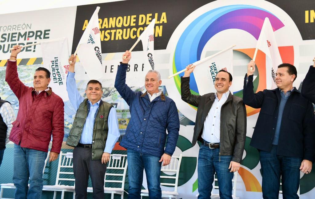 Dan banderazo de inicio a la obra del Giro Independencia