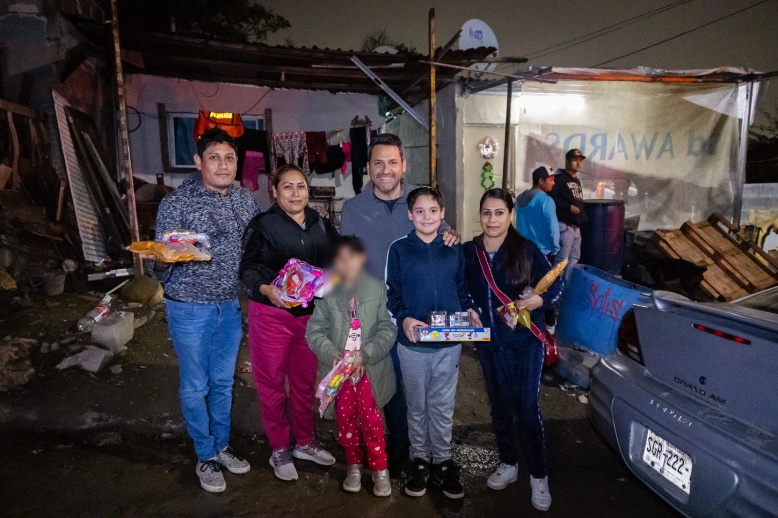 Brinda Gobierno de Guadalupe Cenas Navideñas a Familias