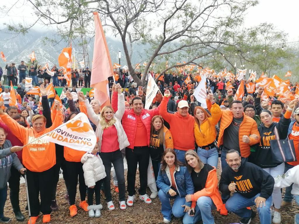 “Vamos a ganar Santa Catarina, Congreso Local y Nuevo León” Nava Rivera