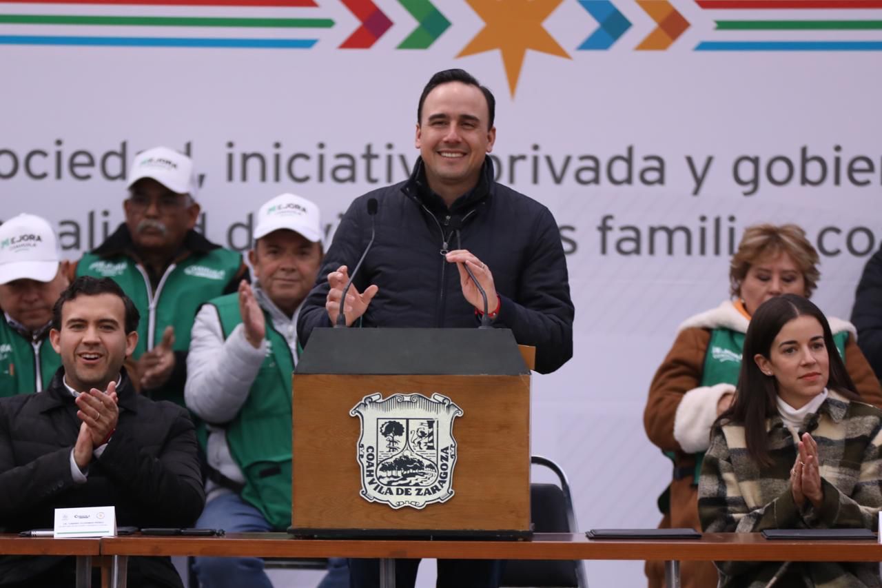 Con la estrategia Mejora, Coahuila Va Pa’ Adelante: Manolo Jiménez