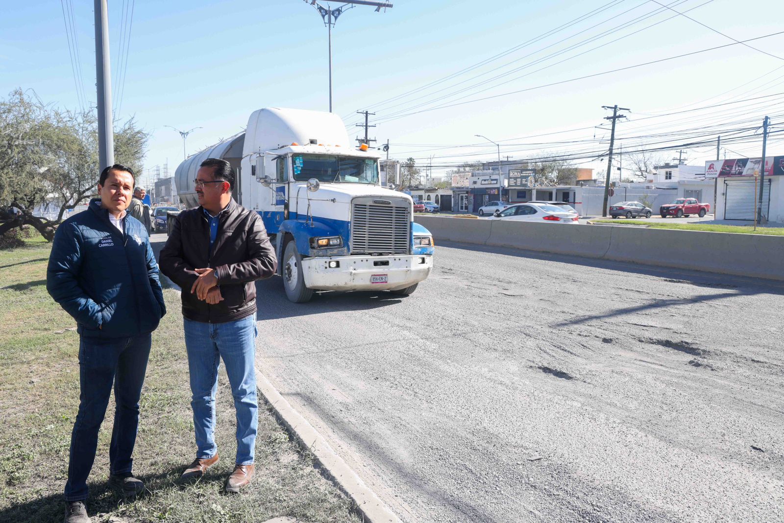 Inicia San Nicolás reconstrucción seccional de Av. López Mateos con concreto hidráulico