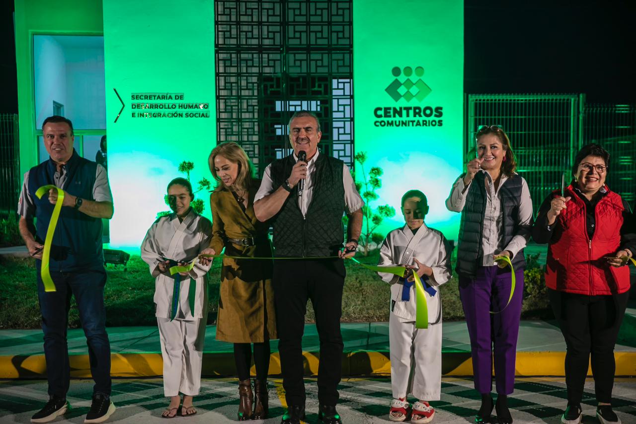 Inaugura Apodaca Centro de Desarrollo Comunitario Triana