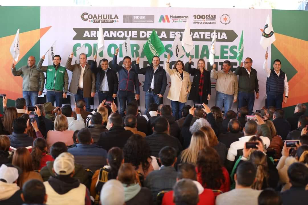 Con obras sociales, Coahuila avanza a pasos de Gigante: Manolo Jiménez