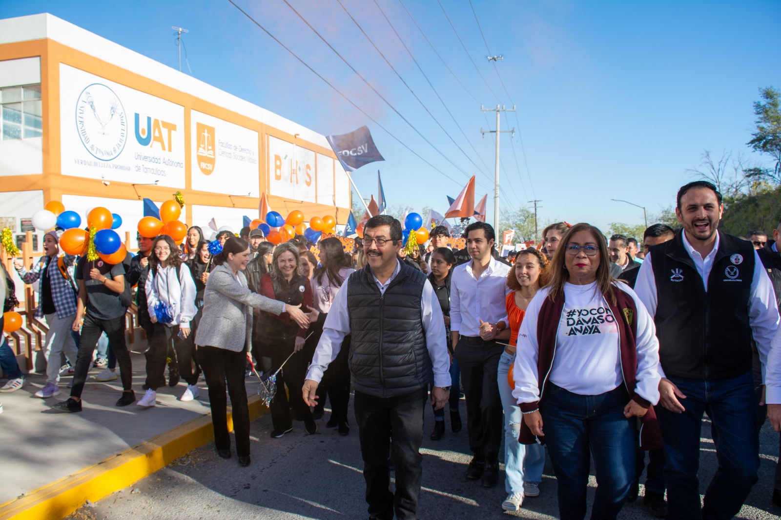 Universitarios respaldan candidatura de Dámaso Anaya Alvaradopara la rectoría de la UAT