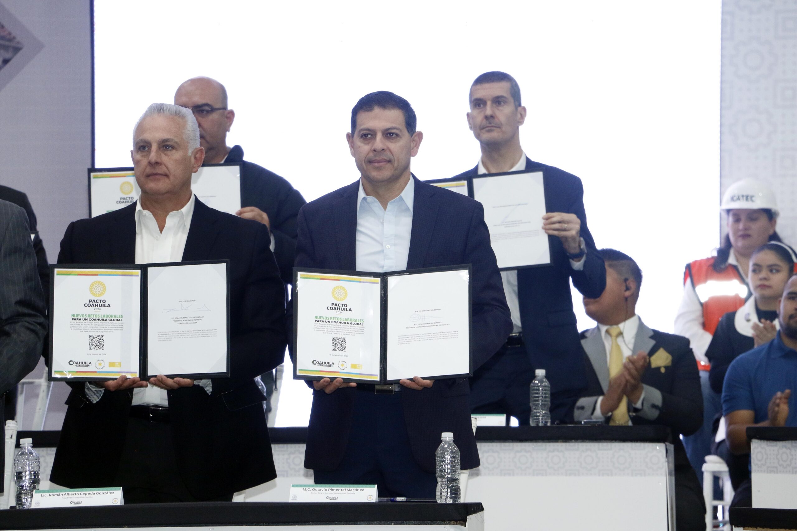 Participa UAdeC en la Firma del Pacto Coahuila 2024